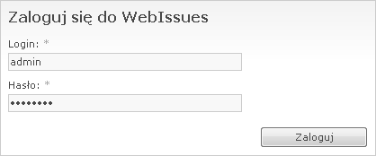 Logowanie do Web Client